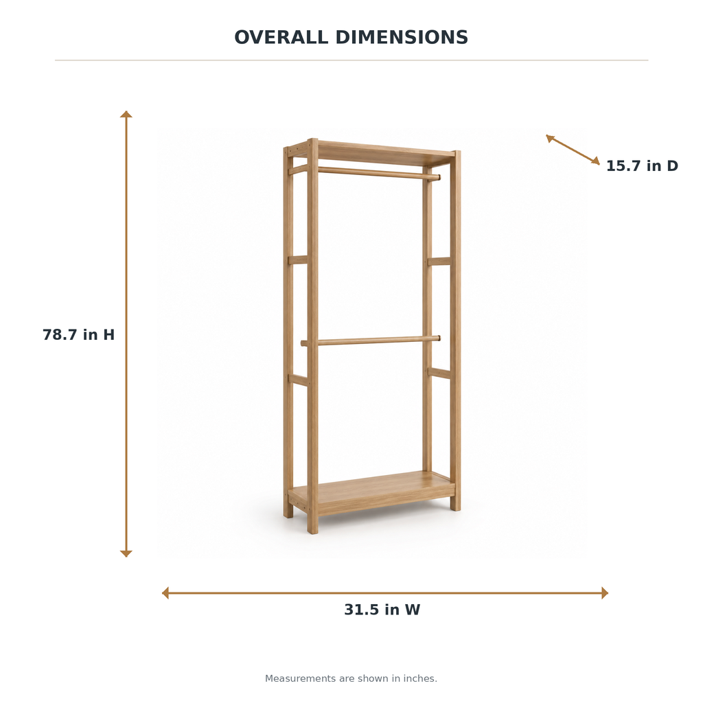 Cove Double-Hang Garment Unit