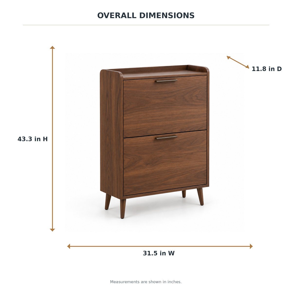 Sloane Tilt-Out Shoe Cabinet