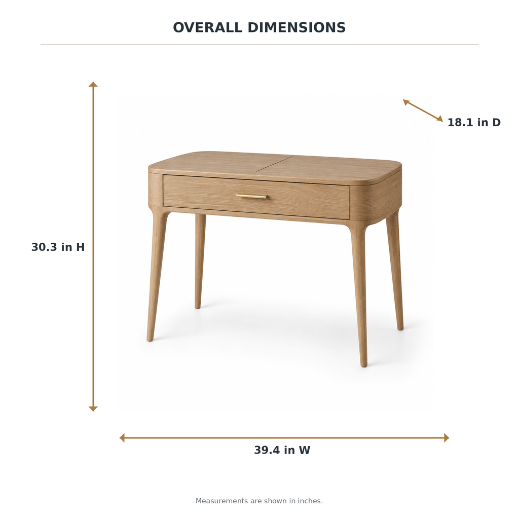 Arden Lift-Top Vanity Desk