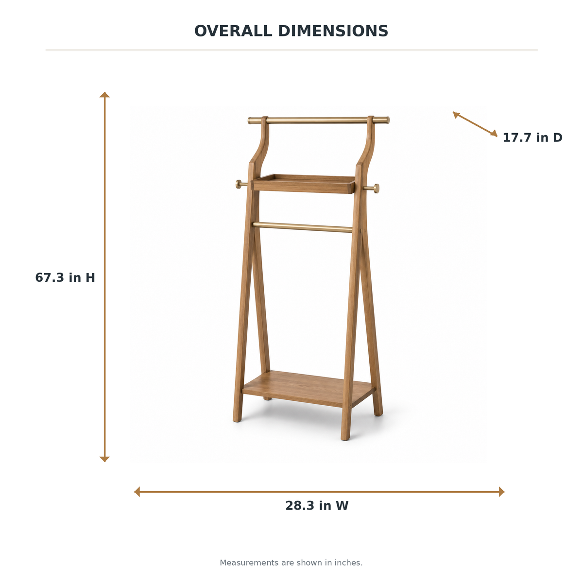 Elowen Wardrobe Valet Stand