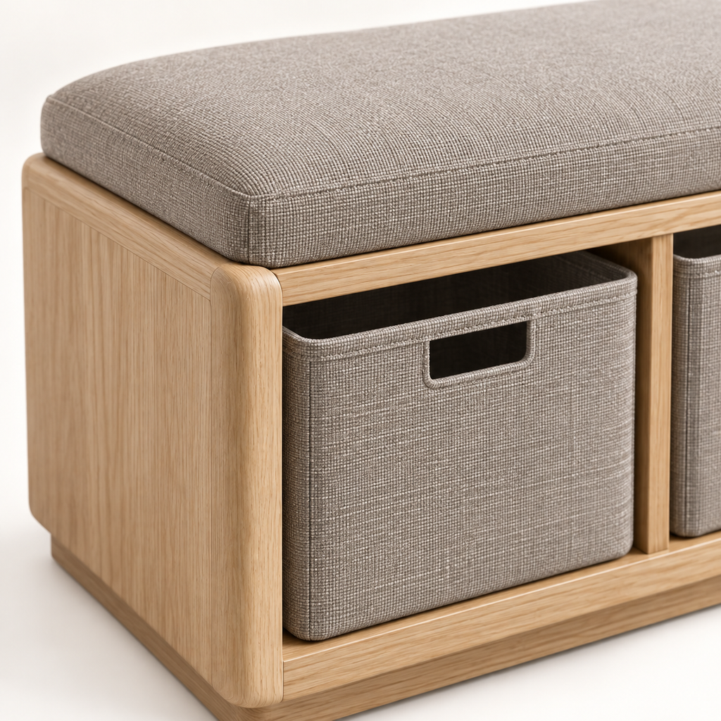 Haven Laundry Sorting Bench