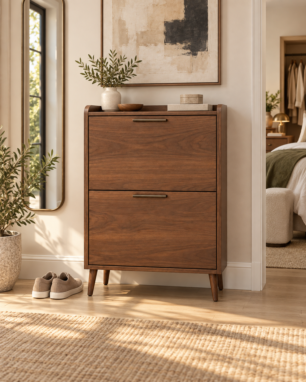 Sloane Tilt-Out Shoe Cabinet