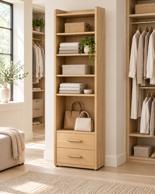 Cove Adjustable Closet Tower