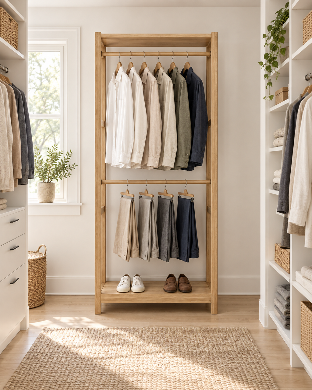 Cove Double-Hang Garment Unit