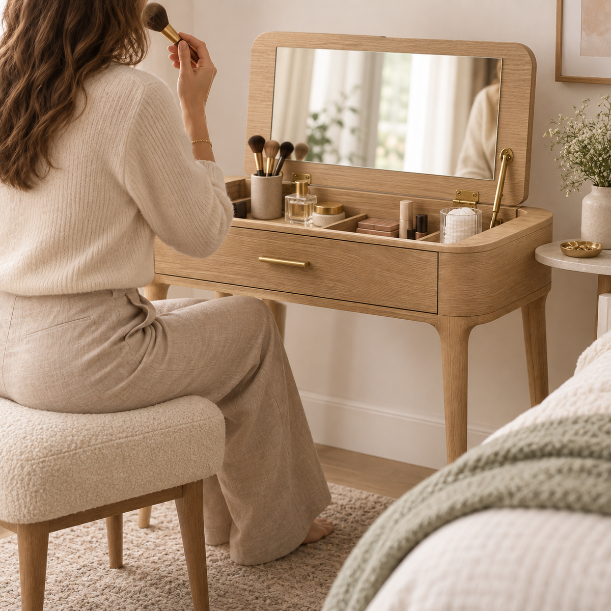 Arden Lift-Top Vanity Desk