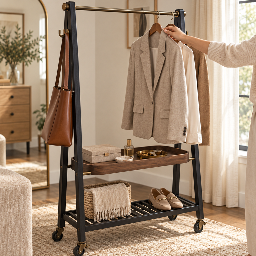 Sloane Rolling Garment Rack